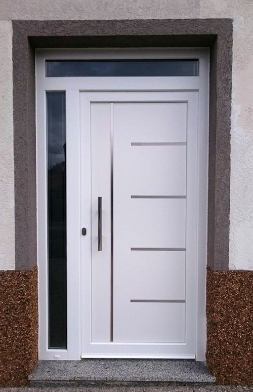 Main entrance door