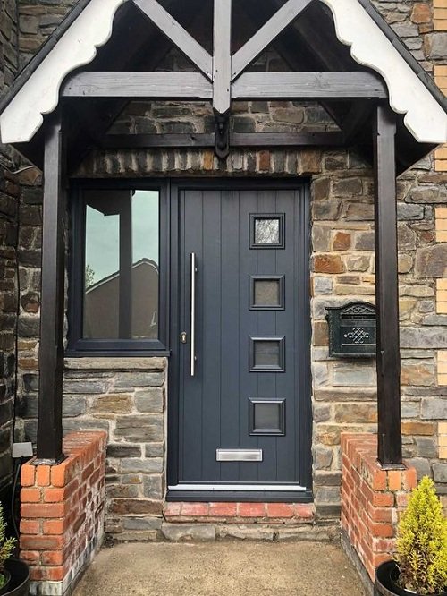 Main entrance door